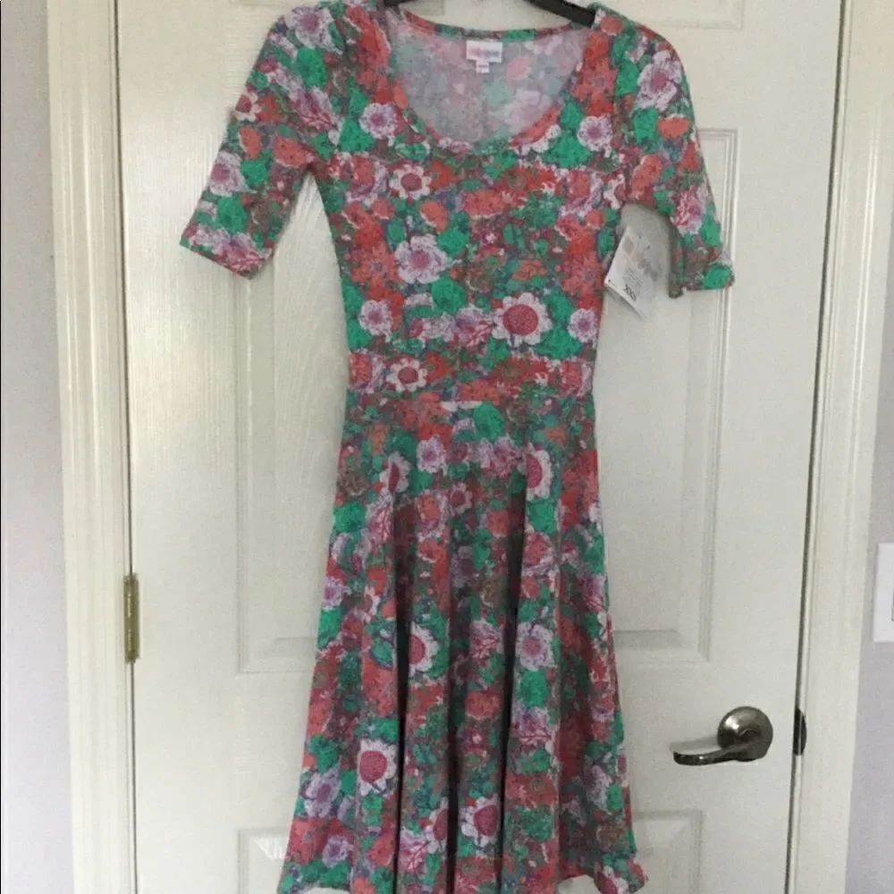 LULAROE XXS SIMPLY COMFORTABLE DRESS - Picture 7 of 7